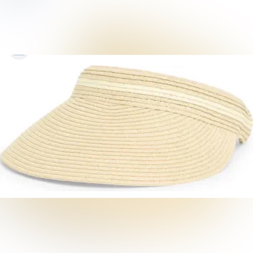NWT Solid Visor NORDSTROM RACK one size
